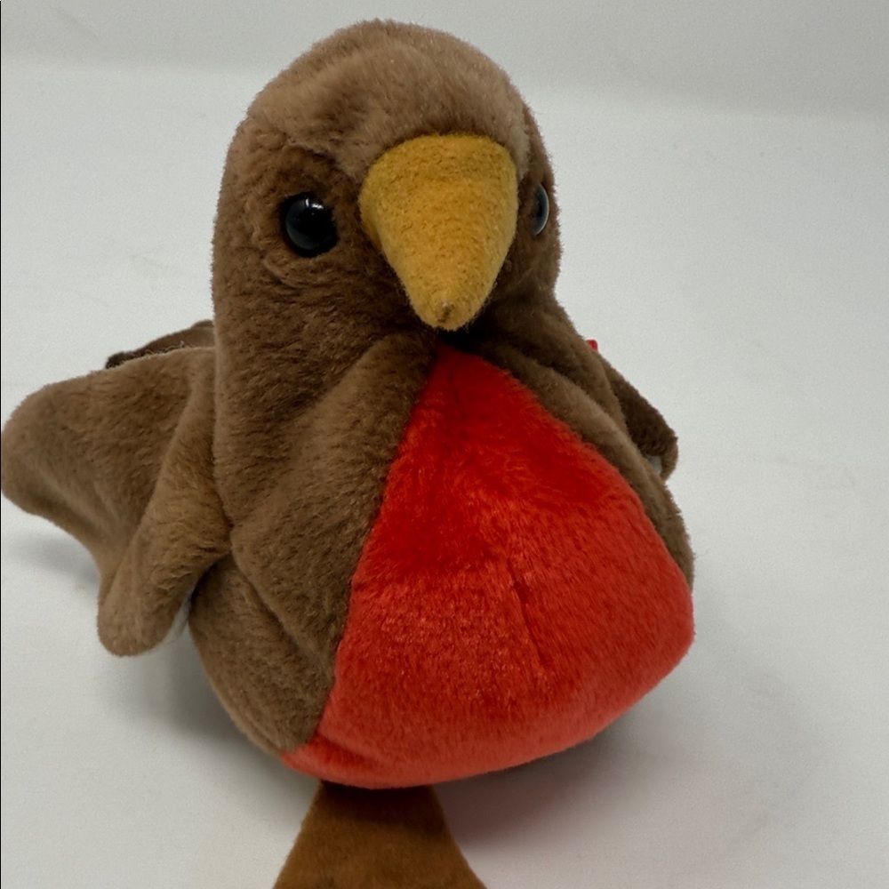 Vintage Ty Beanie Babies Early the Robin Retired - DOB 1997 - Picture 2 of 11